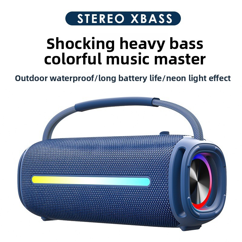 Bluetooth Speaker Waterproof - 야외 휴대용 스마트 스피커 듀얼 스피커