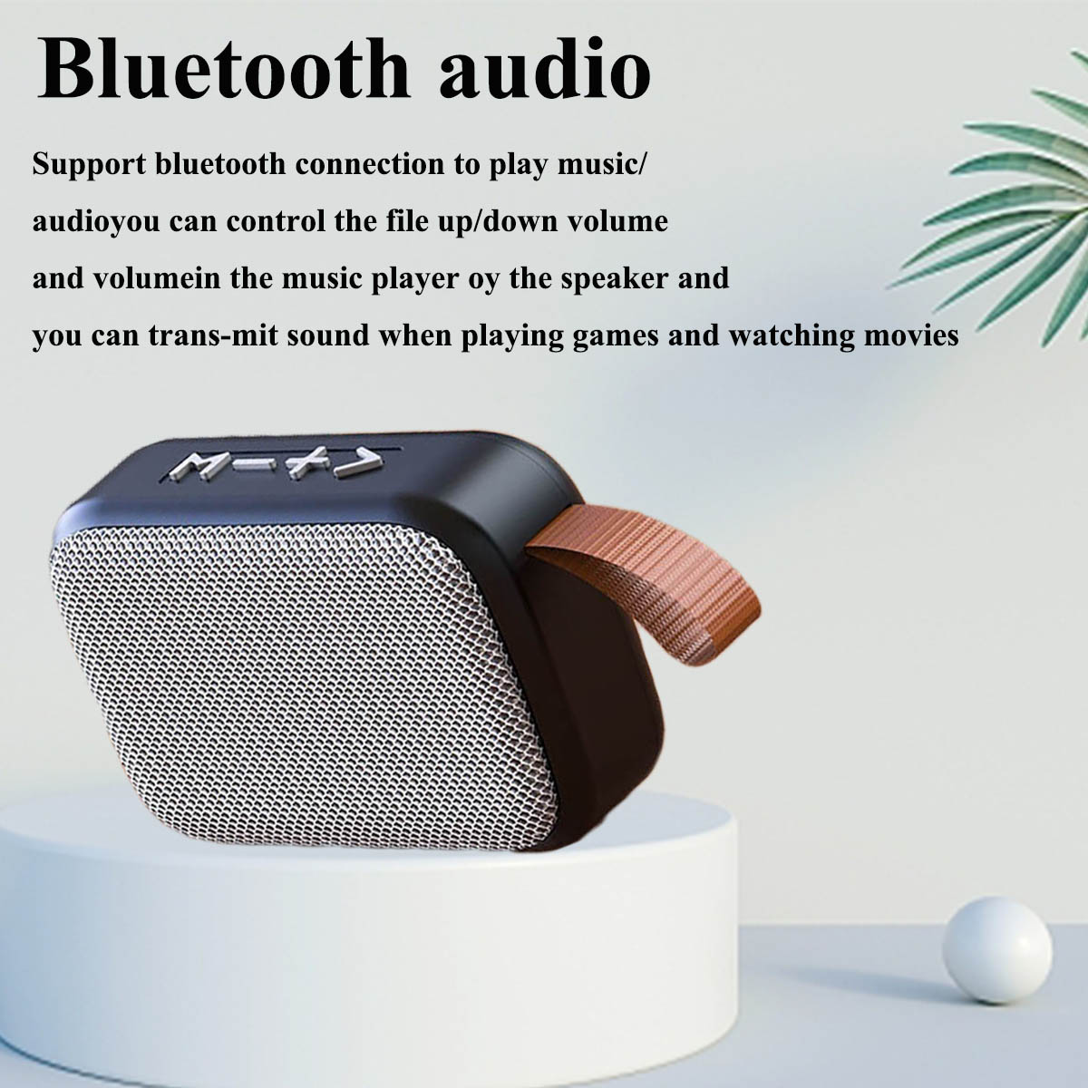 Bluetooth Speaker Waterproof - 휴대용 스피커 야외 블루투스 5.0 미니
