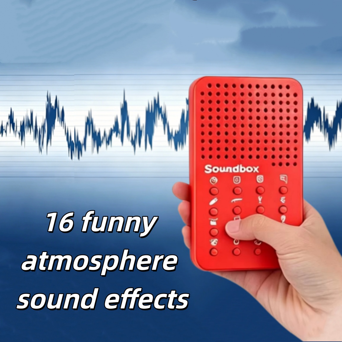 재미있는 컴팩트 사운드 머신 16가지 사운드 효과 전자 - Electronics And Gadgets With Y 리뷰 및 가격