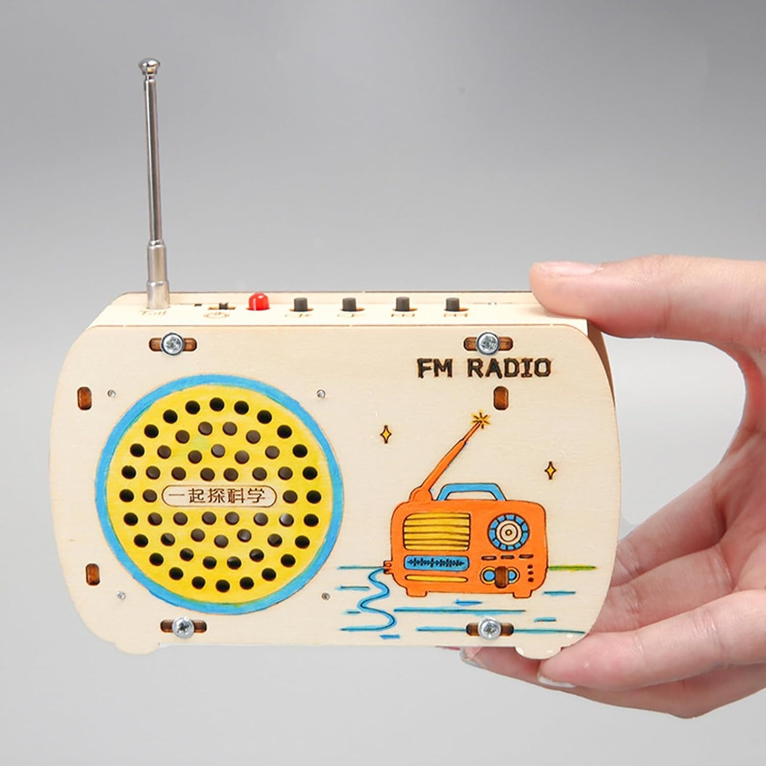 어린이용 FM 라디오 키트, STEM 프로젝트, 과학  - Electronics And Gadgets With Y 리뷰 및 가격