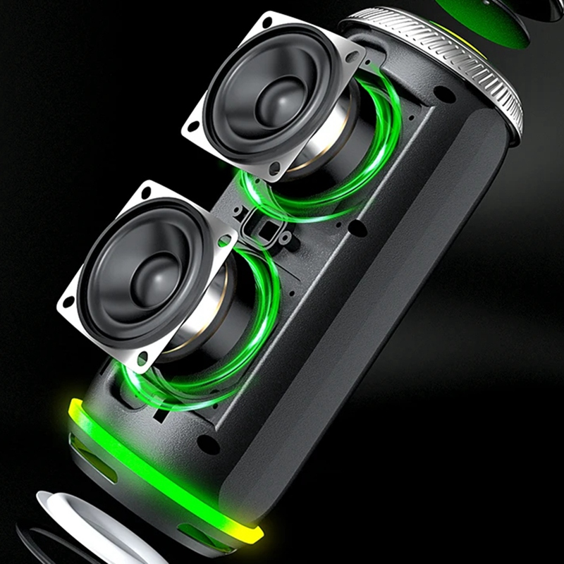 360 스테레오 무선 블루투스 스피커, 컬러 무드 라이 - Bluetooth Speaker Waterproof 리뷰 및 가격