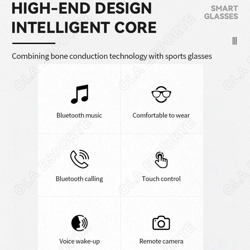 새로운 스마트 안경 V5.3 블루투스 통화 고품질 헤드 - Smart Glasses Ar 리뷰 및 가격