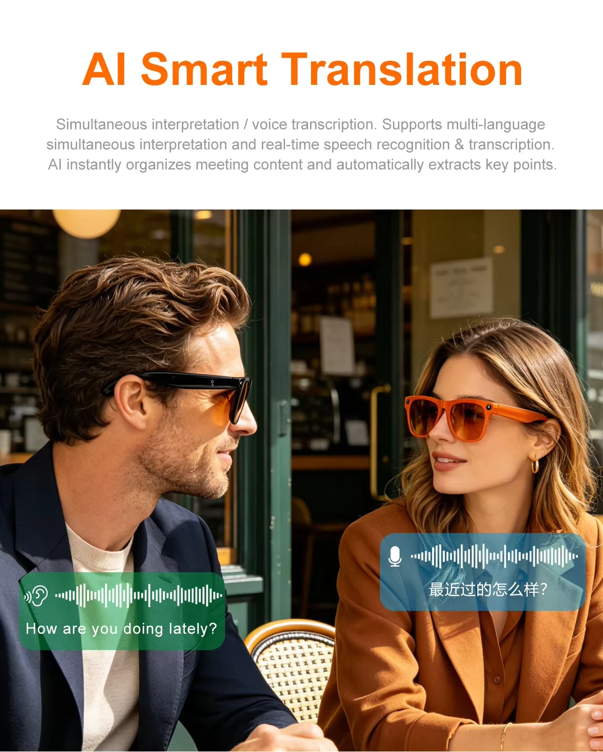 레노버 스마트 카메라 안경 HD 비디오 블루투스 통화  - Smart Glasses Ar 리뷰 및 가격