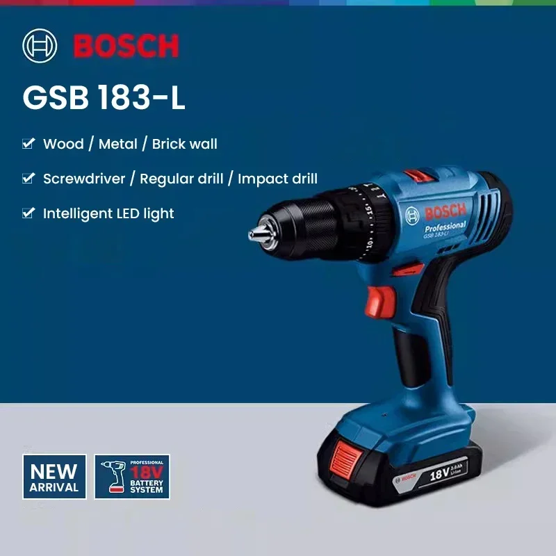 보쉬 GSB183-LI 18V 무선 임팩트 드릴, 강력 - Electro Gadgets 리뷰 및 가격