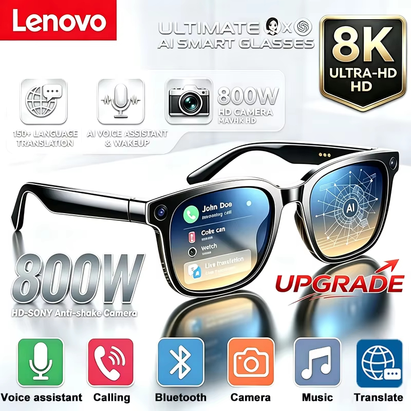 레노버 AI 스마트 슈팅 글래스 800W HD 카메라  - Smart Glasses Ar 리뷰 및 가격