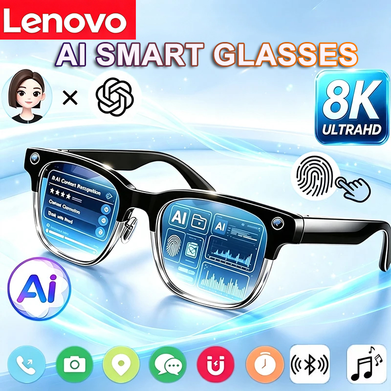 레노버 8K HD AI 스마트 안경 AI 번역 핸즈프리 - Smart Glasses Ar 리뷰 및 가격