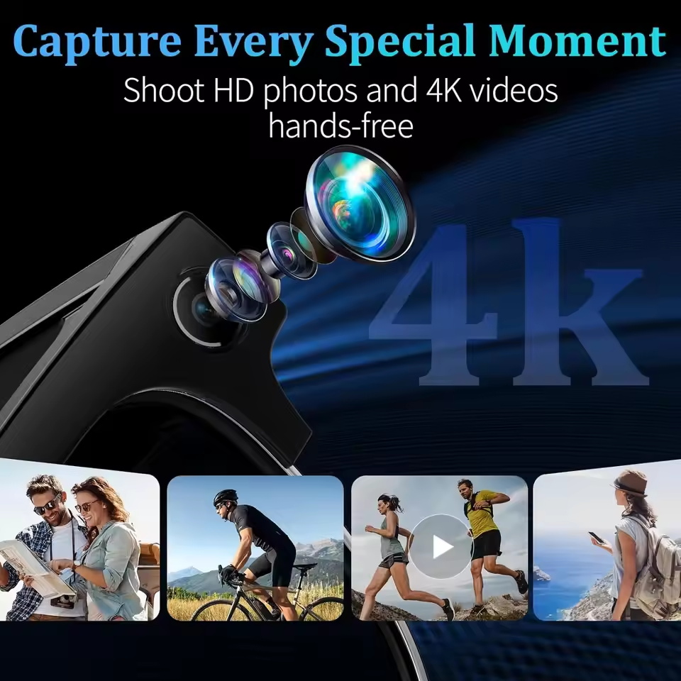2026년형 새로운 4K HD 800W 카메라 스마트  - Smart Glasses Ar 리뷰 및 가격