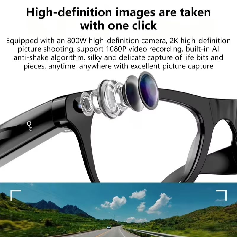 Lenovo 스마트 AI 안경 800W HD 8K 촬영 - Smart Glasses Ar 리뷰 및 가격